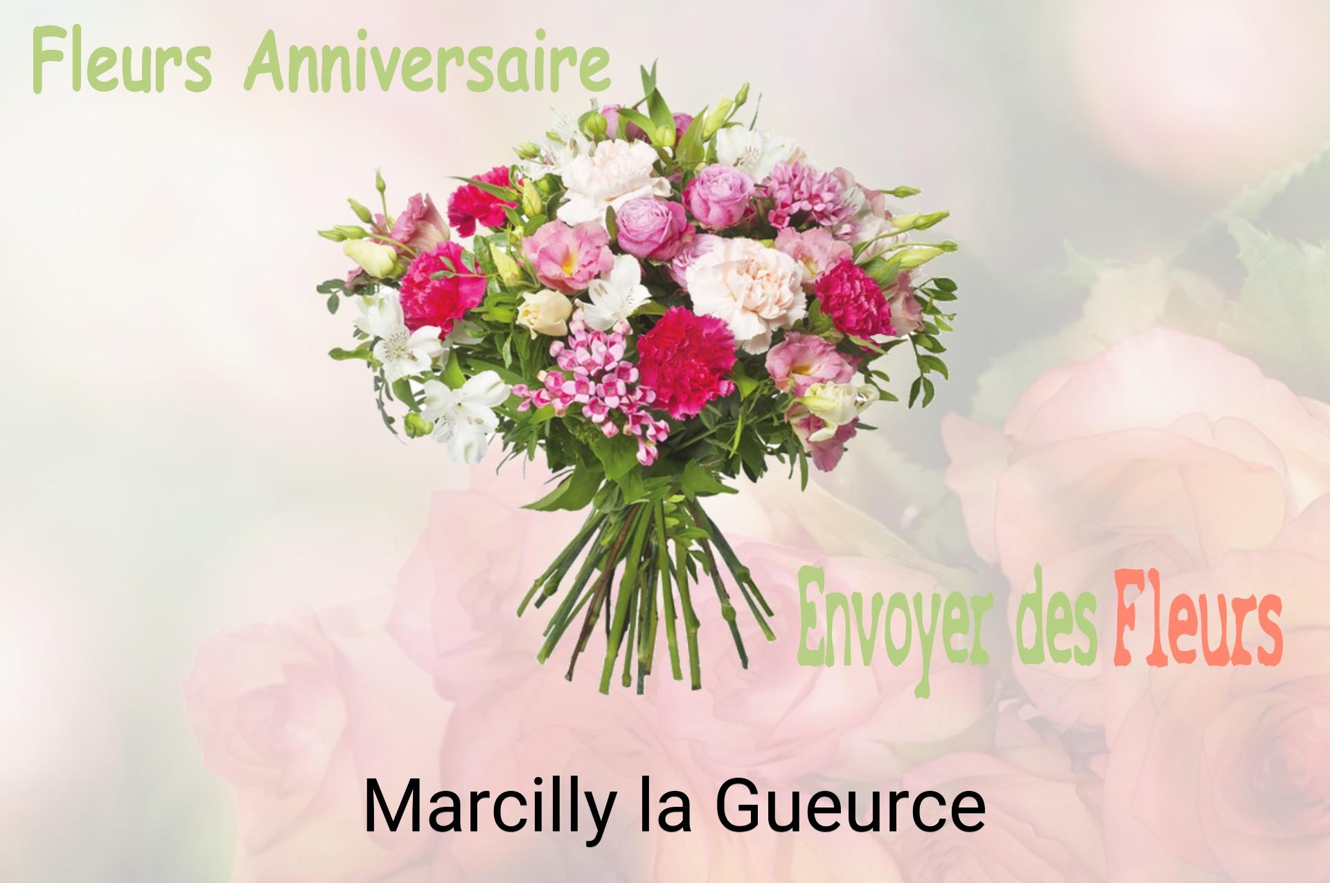 Bouquet de fleurs d’anniversaire livré à Marcilly-la-Gueurce